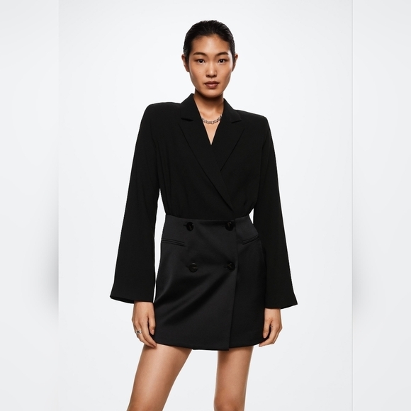 Mango[0]-Double breasted  dress - Picture 4 of 9